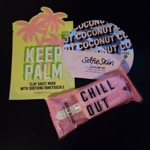 PINK Face Masks and Bath Bomb Bundle